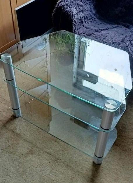Meuble hifi en verre, Enlèvement