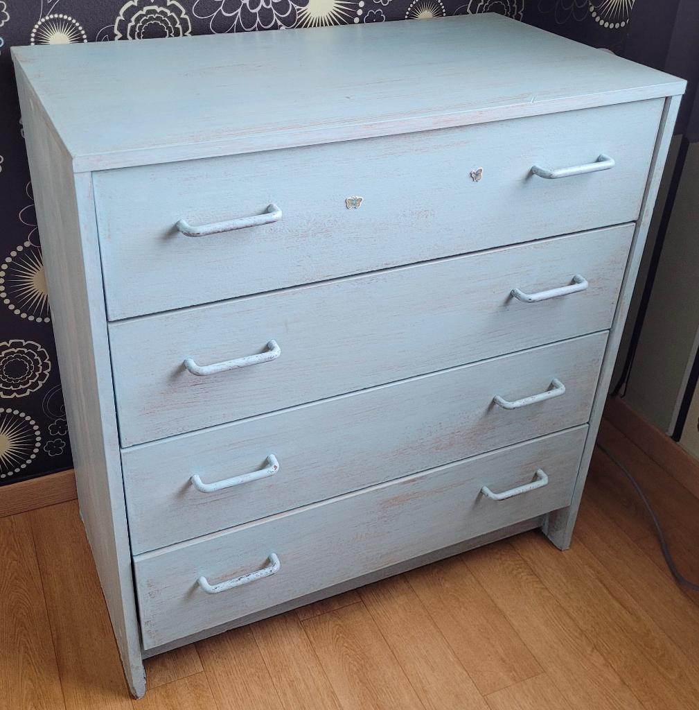 Kast, Ophalen, Overige houtsoorten, Met lade(s)