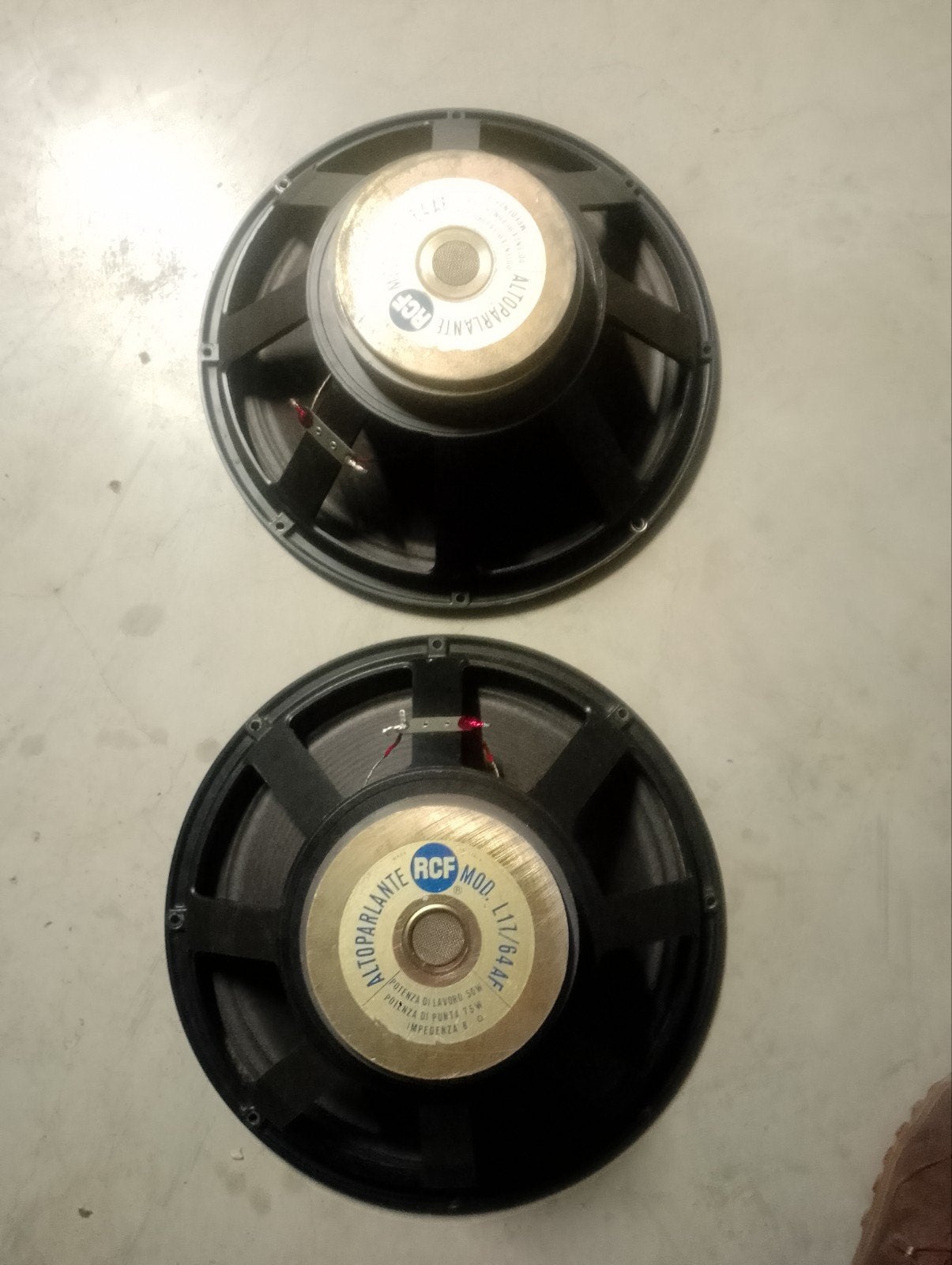 RCF L17/64AF setje vintage, TV, Hi-fi & Vidéo, Enlèvement
