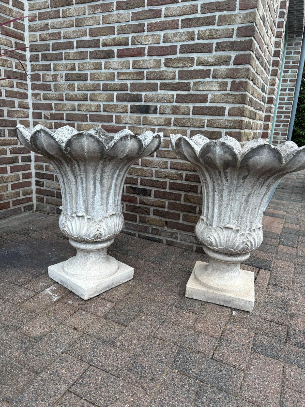 Betonnen vazen, Tuin en Terras, Ophalen, Gebruikt