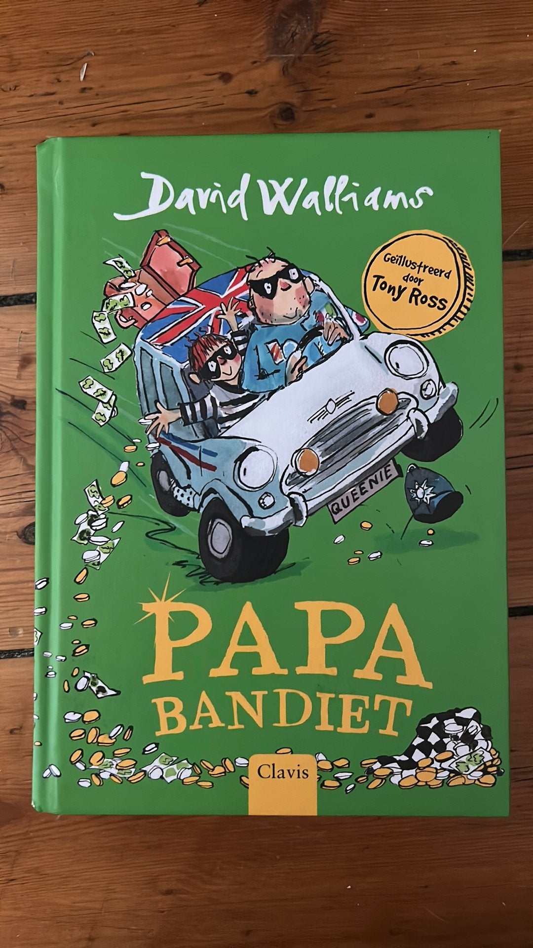 David Walliams - Papa bandiet, Boeken, Ophalen of Verzenden, David Walliams
