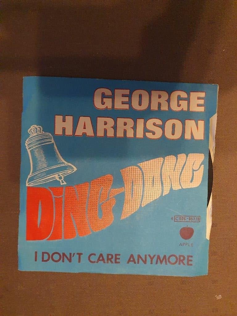 S - George Harrison – Ding Dong - 1974, 7 inch, Ophalen of Verzenden, Zo goed als nieuw, Pop