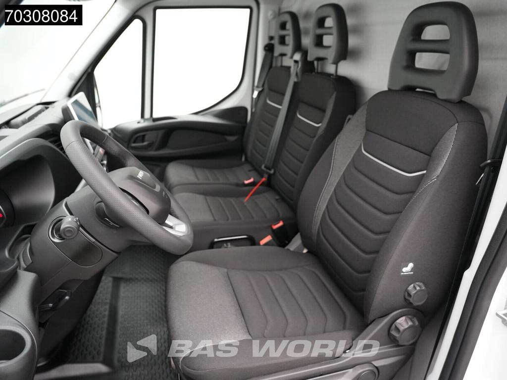 Iveco Daily 35S21 3.0L Automaat L3H3 210PK ACC LED Airco Cam, Auto's, Stof, Euro 6, Iveco, Wit
