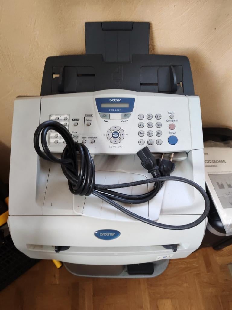 Brother fax/kopiëren, Telecommunicatie, Faxen, Ophalen, Fax