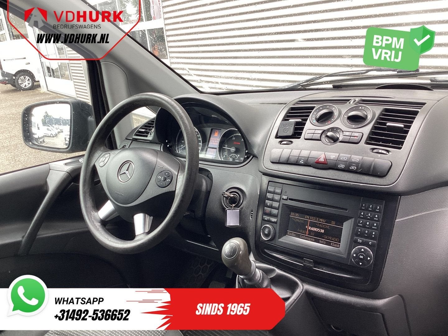 Mercedes-Benz Vito 113 CDI DC Dubbel Cabine EXPORT ONLY 20”L, Autos, Achat, Entreprise, Mercedes-Benz, Diesel