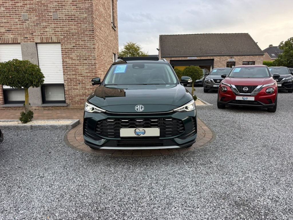 MG ZS Hybrid+ 1.5 Luxury 197PK PANO 7J/GAR NIEUW 0KM, Autos, Cuir, Achat, Entreprise, ZS