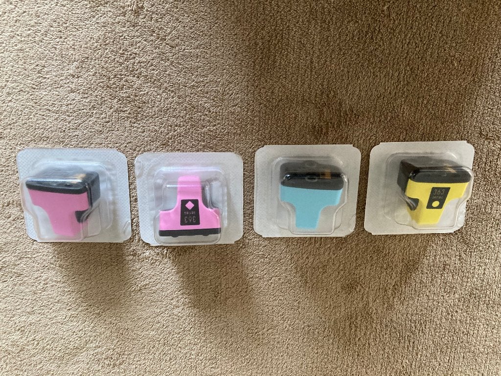 1 cartridge HP (5 euro per stuk), Computers en Software, Printerbenodigdheden, Ophalen of Verzenden, Zo goed als nieuw, Cartridge