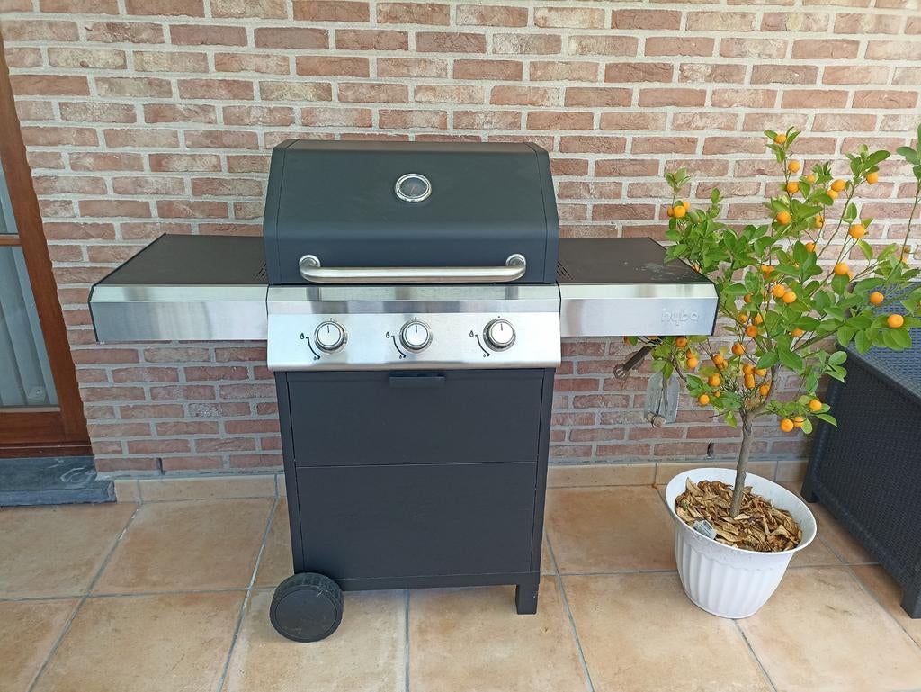 Barbecue au gaz, Ophalen