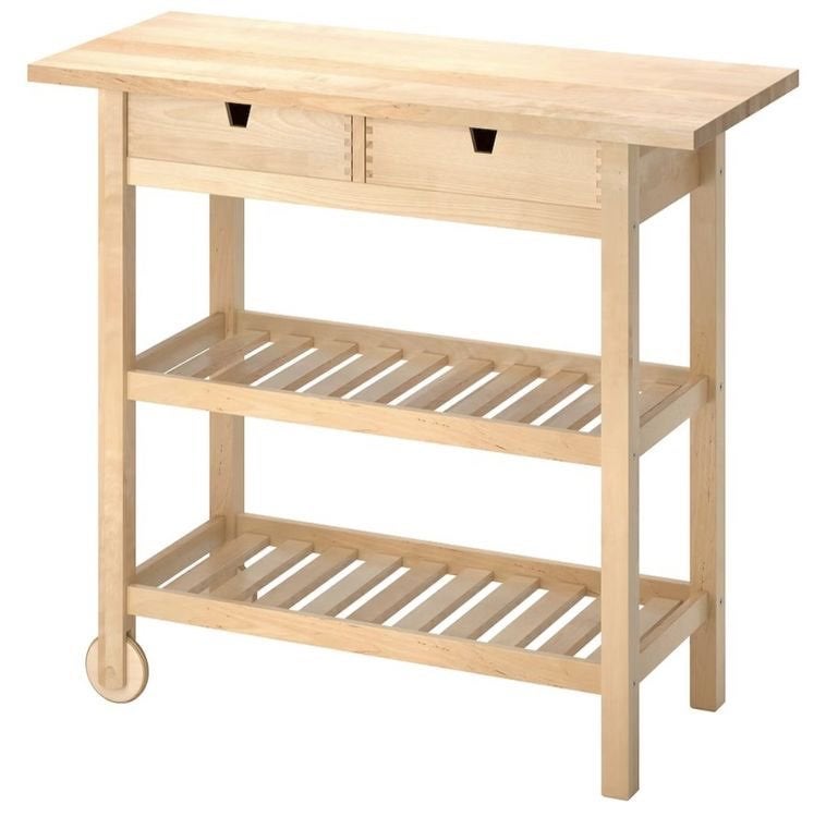 Ilot de cuisine IKEA, 25 à 50 cm, Autres couleurs, Moins de 100 cm, Comme neuf