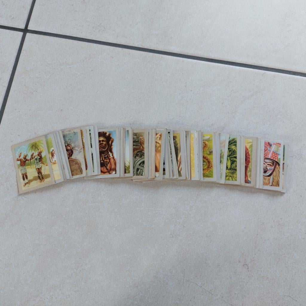 Groot lot chocoladeprentjes Jacques: Onze Congo, Enlèvement ou Envoi