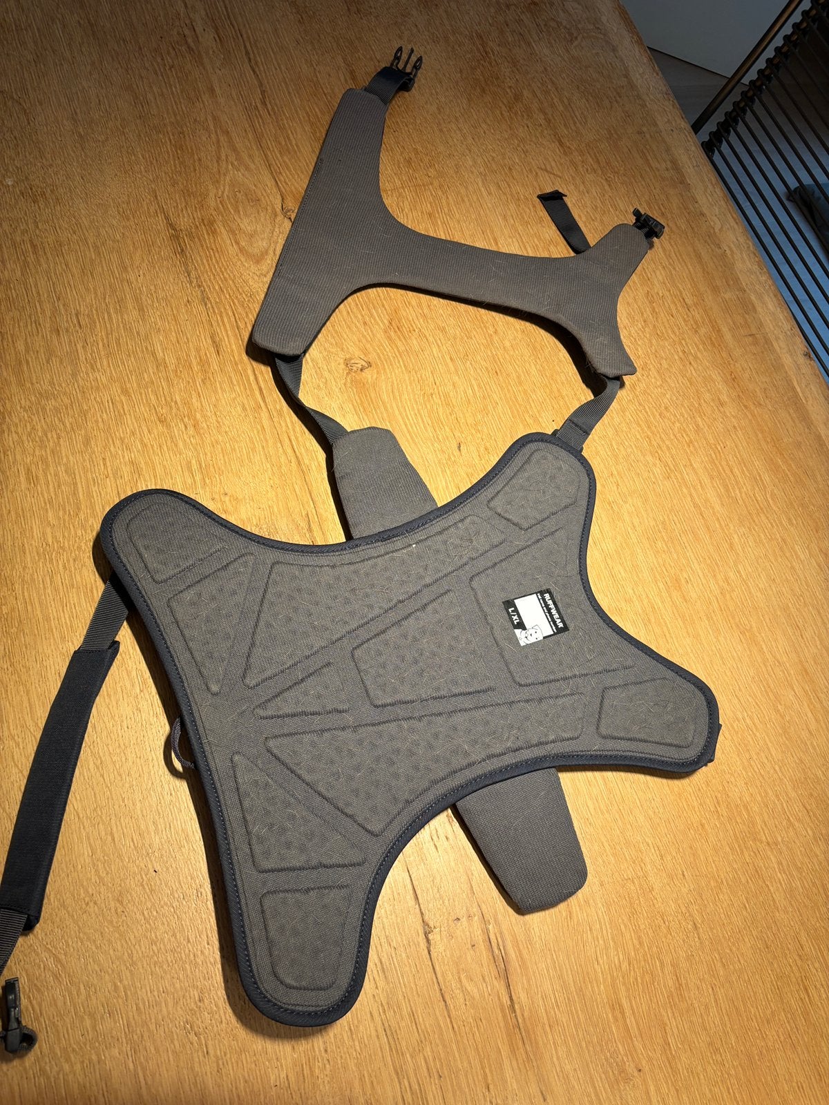Harnas/tuigje voor grote hond., Animaux & Accessoires, Accessoires pour chiens, Enlèvement, Comme neuf, Collier