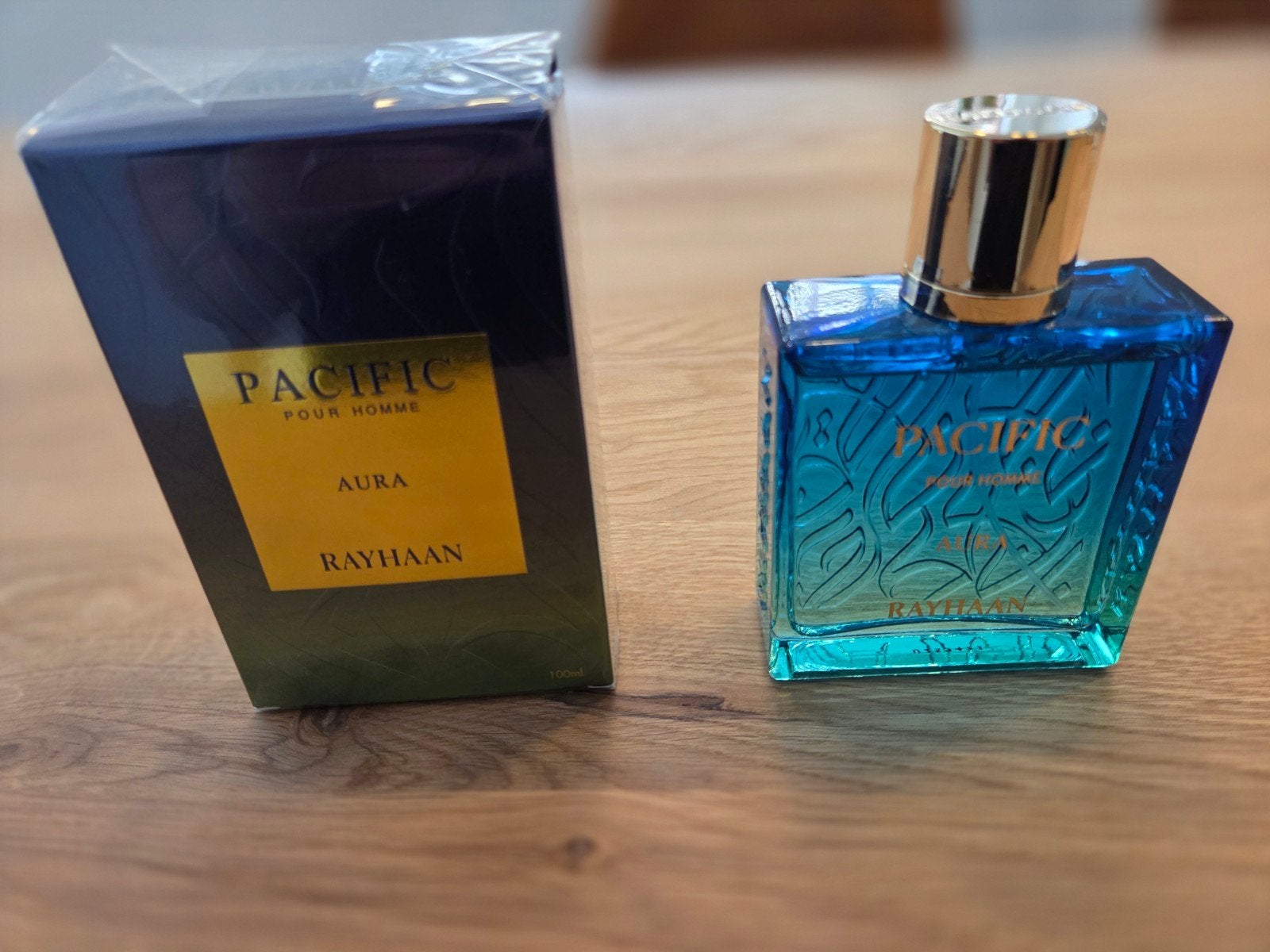 Rayhaan Pacific Aura EDP 100ml, Handtassen en Accessoires, Uiterlijk | Parfum, Ophalen of Verzenden