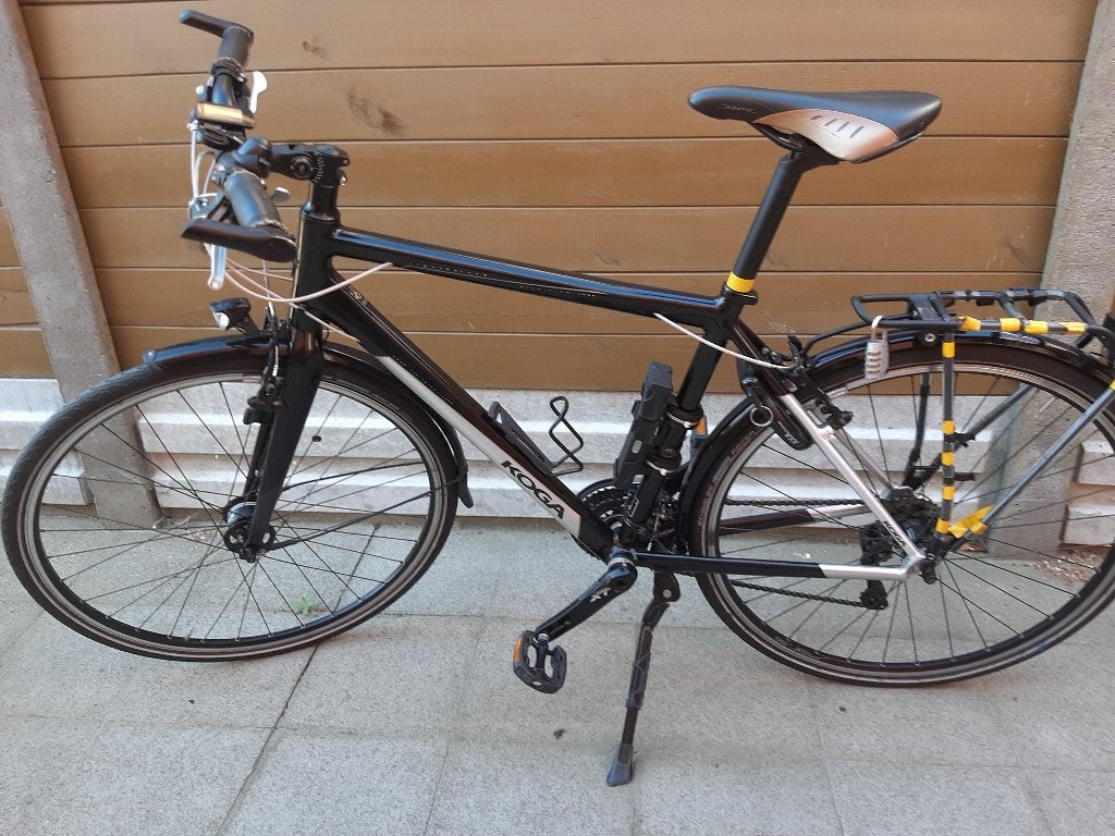 fiets koga, Frein sur jante, Moins de 10 vitesses, 49 à 53 cm, Comme neuf