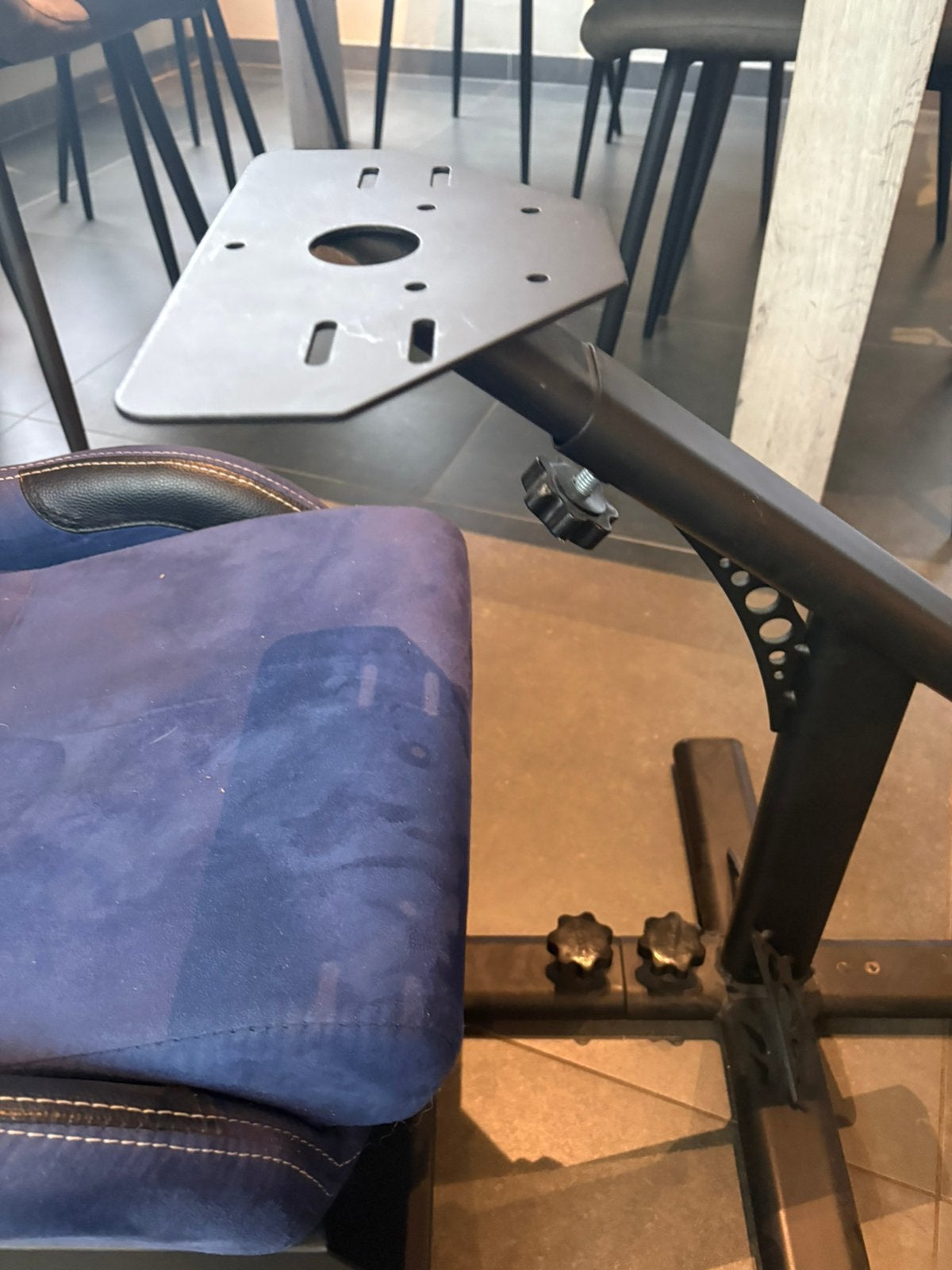 Playseat navy bleu, Ophalen, 1 speler, Racen en Vliegen, Eén computer