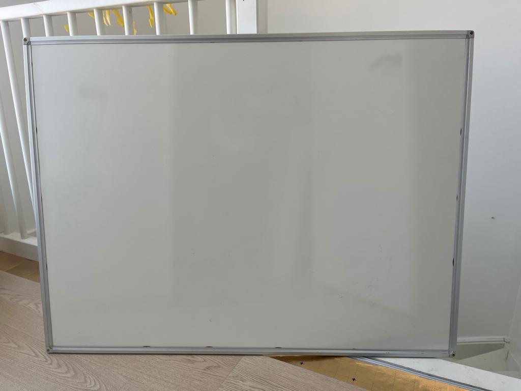Magnetisch whiteboard 120cm x 90cm, Ophalen, Gebruikt, Overige typen