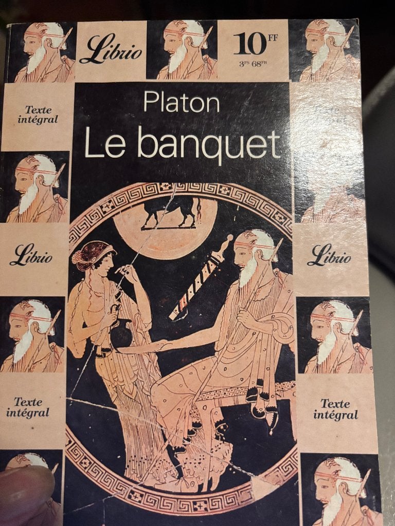 Le banquet (Platon), Enlèvement ou Envoi, Comme neuf, Platon