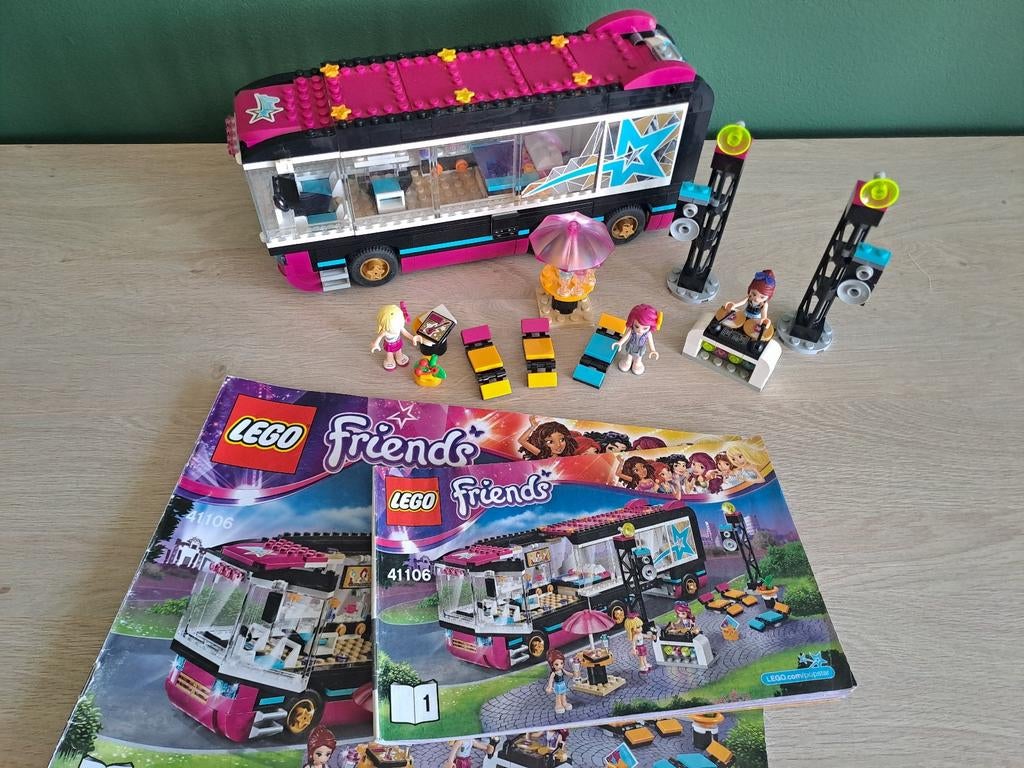 Lego Friends 41106 Popster Tourbus, Ophalen, Lego, Friends