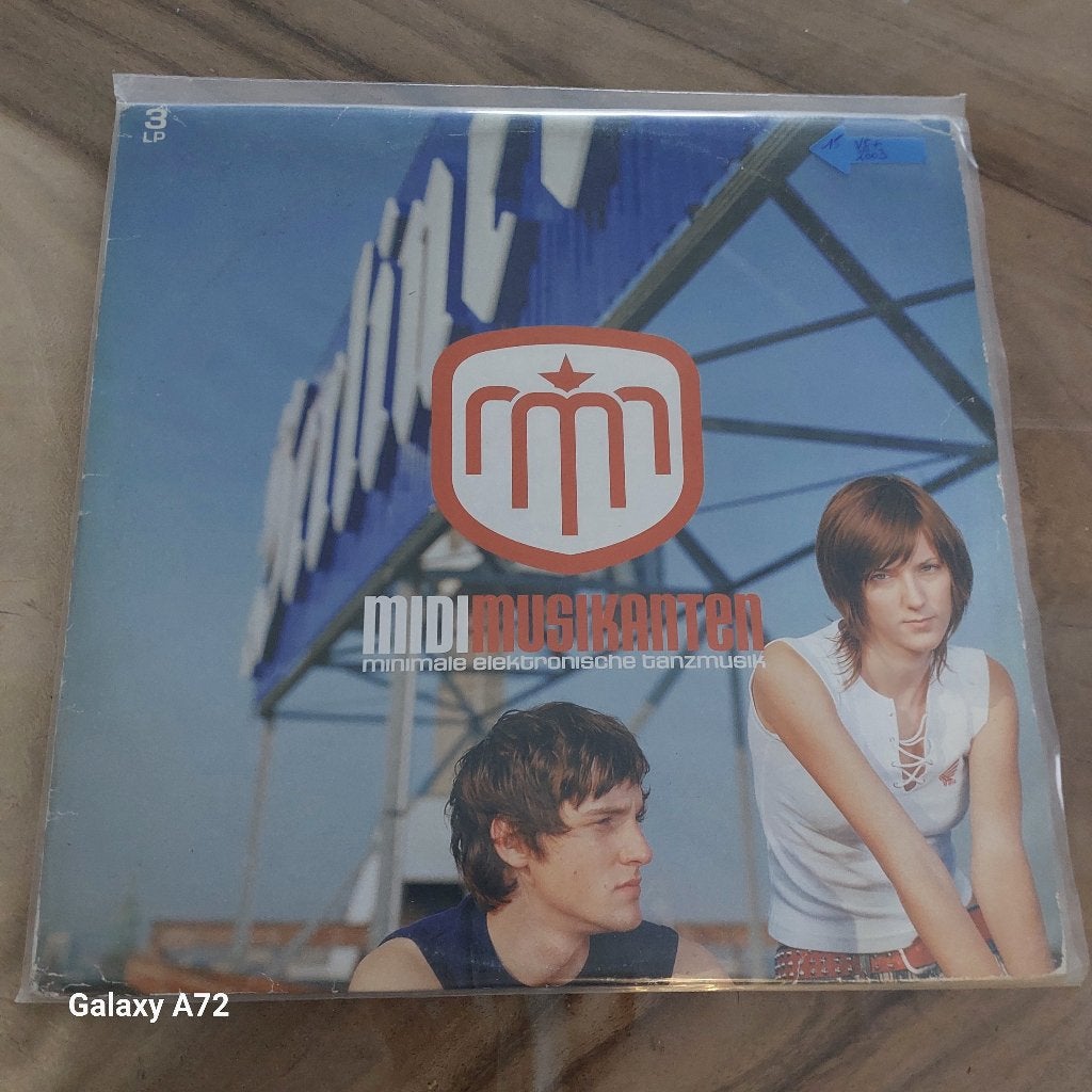 midimusikanten  various 3lp, Cd's en Dvd's, Vinyl | Dance en House, Gebruikt, Overige formaten, Ophalen of Verzenden, Techno