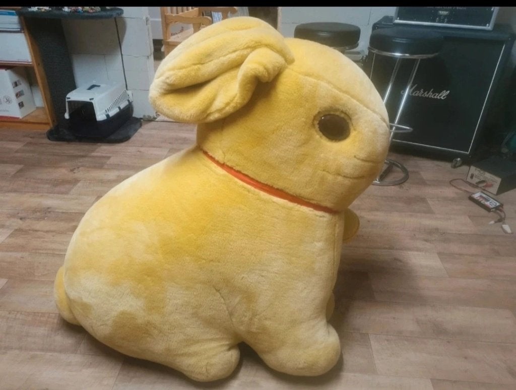 Lapin peluche géante lindt, Doré, Lapin, Autres marques, Grand (plus de 80 cm)