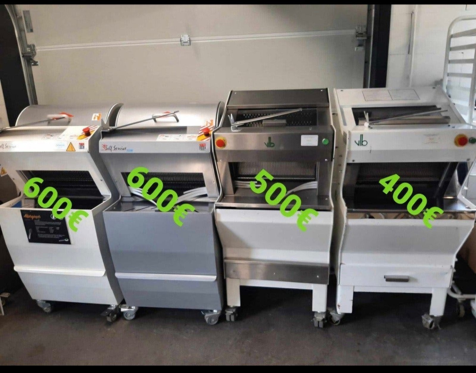 Superpromo! Broodsnijmachines ook Self Service Vlb, Jac,...., Ophalen