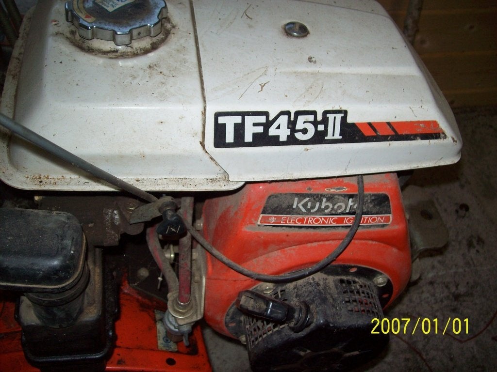 motoculteur, Enlèvement, Utilisé, Essence, Kubota