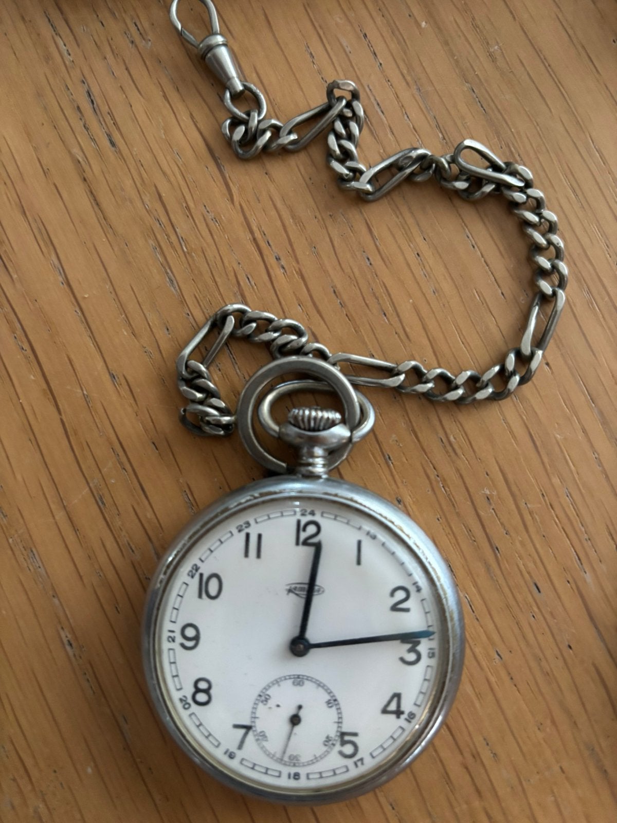 Zakhorloge werkt niet meer, Handtassen en Accessoires, Horloges | Antiek, Ophalen of Verzenden, Zakhorloge