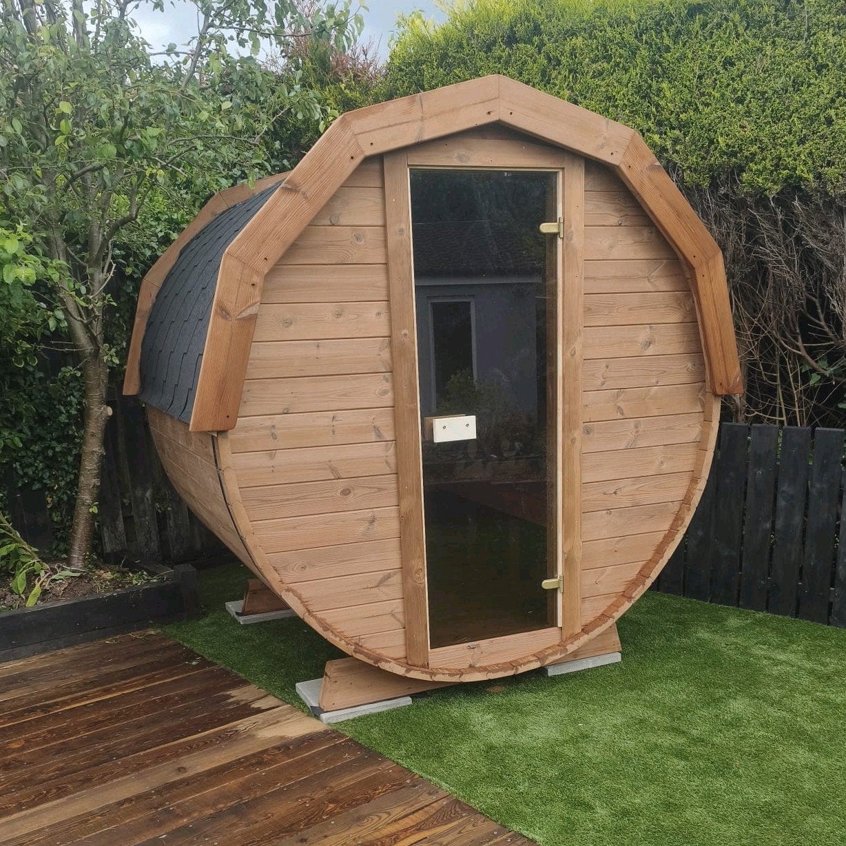 Livraison et installation gratuites du sauna 2M Barrel, Enlèvement ou Envoi