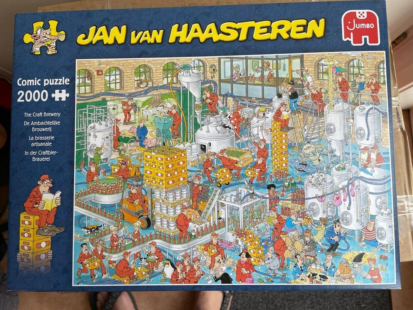 Leg Puzzels 1000/1500 stukjes, Ophalen of Verzenden, 500 t/m 1500 stukjes, Gebruikt, Legpuzzel