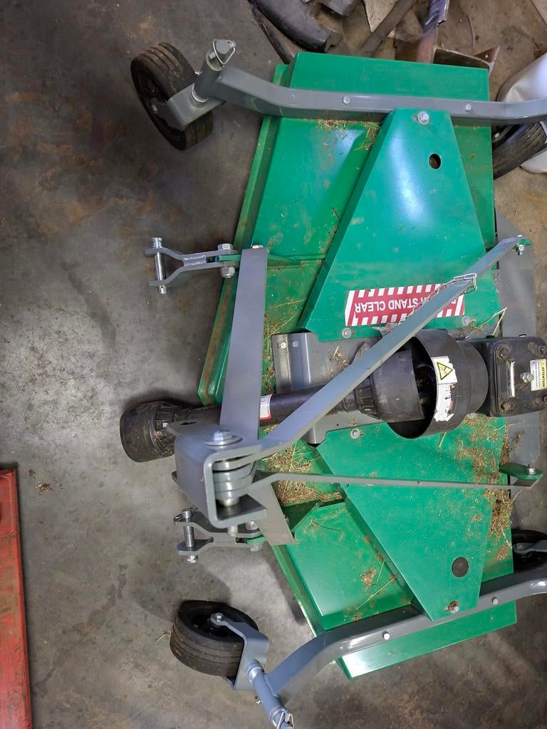 maaidek 1.5m voor mini traktor als nieuw, Enlèvement