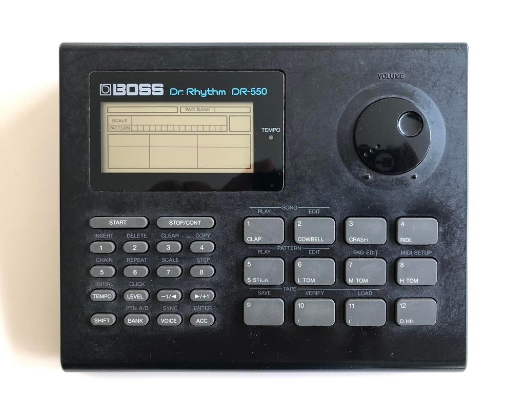 Boss DR-550 drumcomputer, Musique & Instruments, Batteries électroniques, Enlèvement, Utilisé, Boss