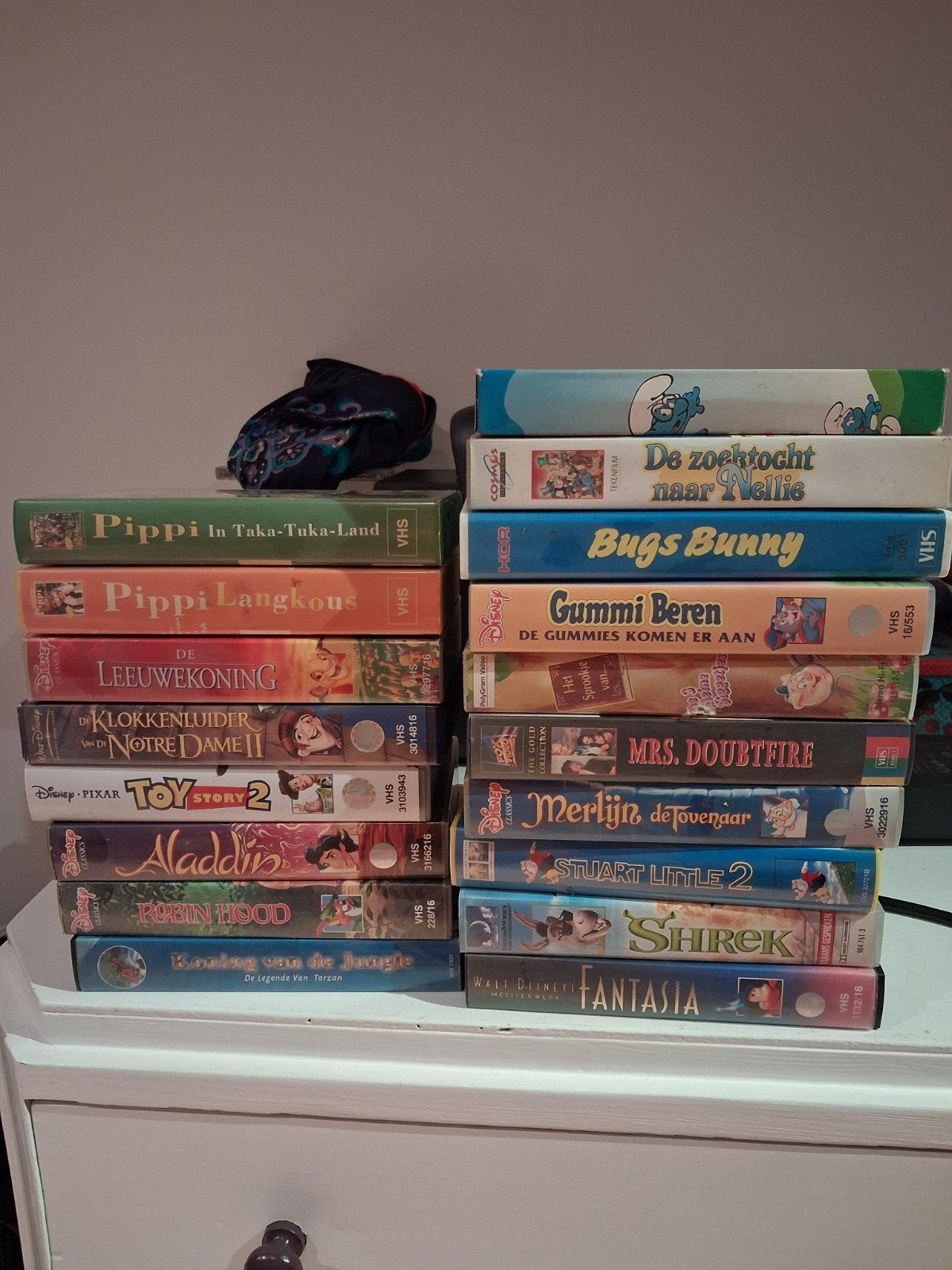 videobanden, Cd's en Dvd's, Ophalen, Gebruikt, Tekenfilm, Alle leeftijden