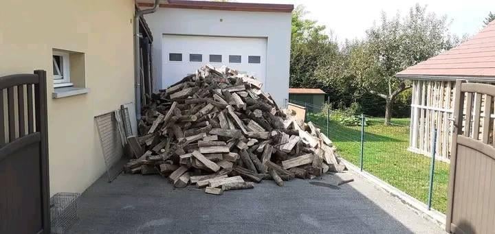 Bois chauffage chêne hêtre charme vrac-Box Paye la livraison, 6 m³ ou plus, Envoi, Autres essences de bois, Bûches