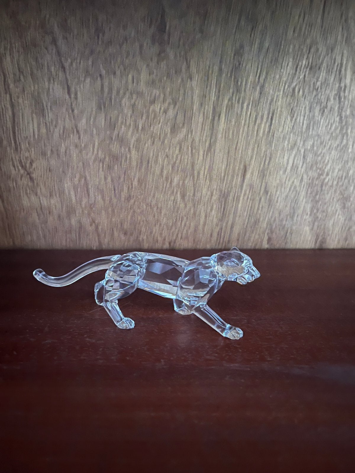 Swarovski Kristal Jachtluipaard sluipend, Verzamelen, Swarovski, Ophalen