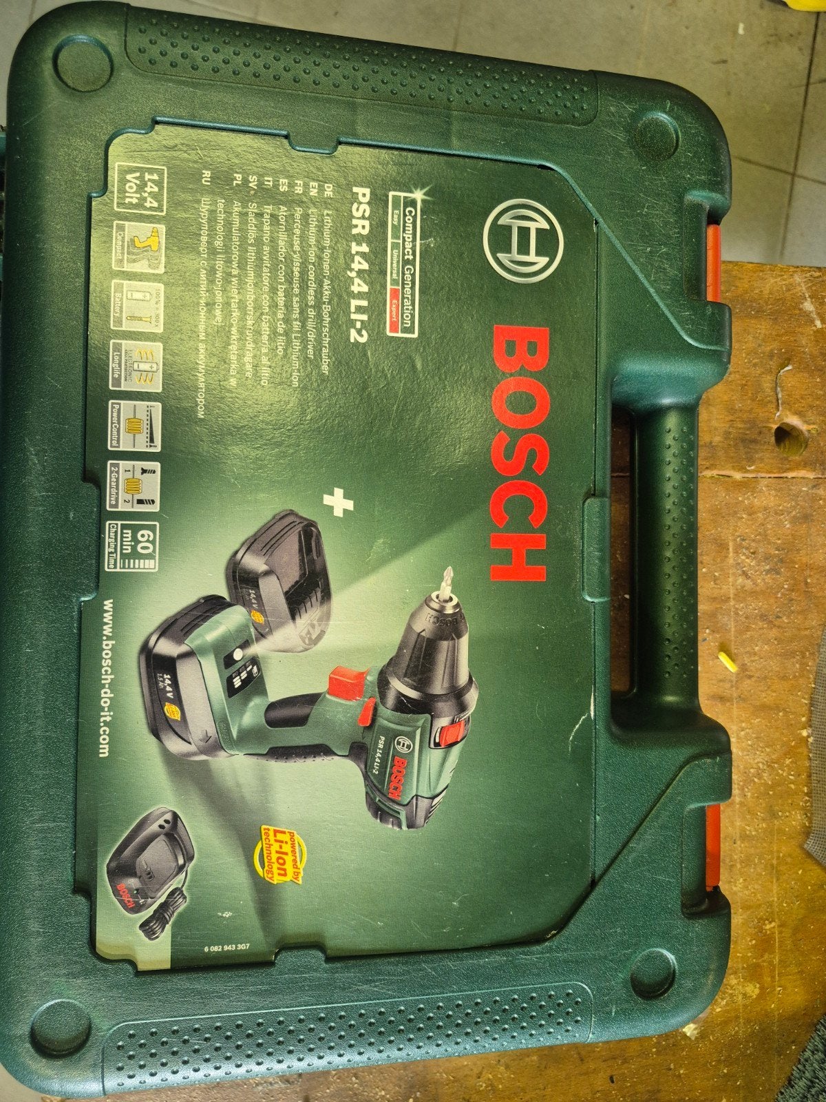 Bosch PSR 14.4V li-2 défectueux, Vitesse variable, Enlèvement, Utilisé, Foreuse et Perceuse