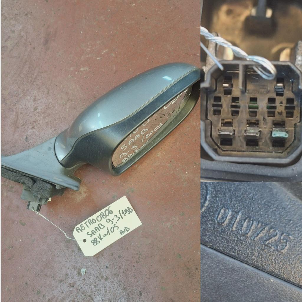 RECHTER VOORSPIEGEL SAAB 9-3 1.9D/05, Auto-onderdelen, Ophalen, Gereviseerd, Saab