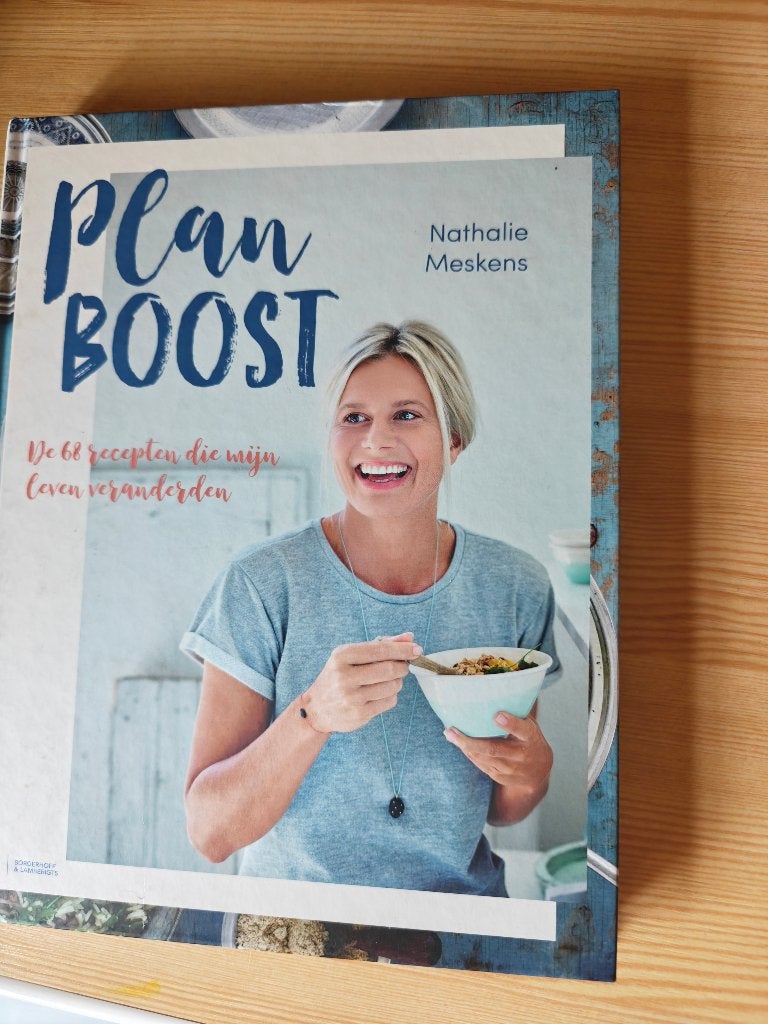 Plan Boost – Nathalie Meskens | gezond kookboek, Boeken, Voorgerechten en Soepen, Gezond koken, Ophalen of Verzenden, Zo goed als nieuw