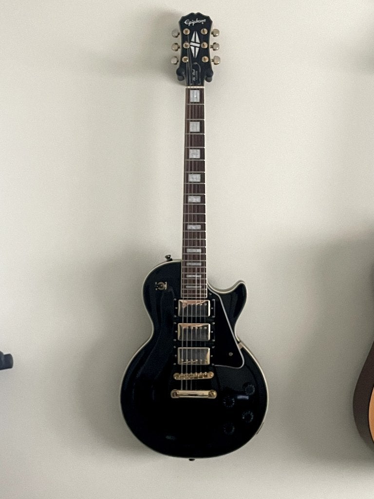 Epiphone Les Paul Black Beauty 3 te koop, Musique & Instruments, Enlèvement, Comme neuf, Solid body, Epiphone