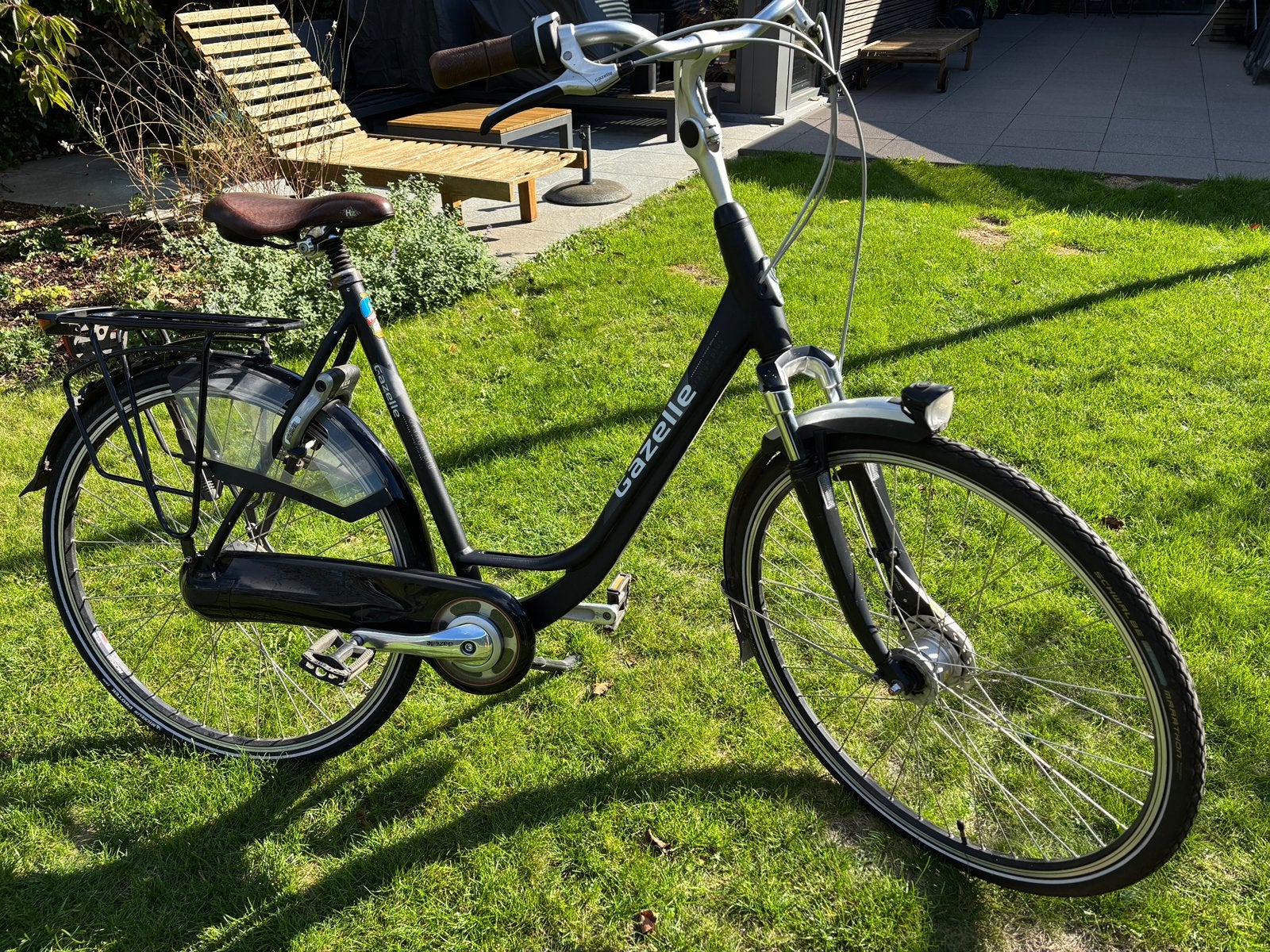 Gazelle damesfiets, zo goed als nieuw., Fietsen en Brommers, Ophalen, Zo goed als nieuw, Gazelle