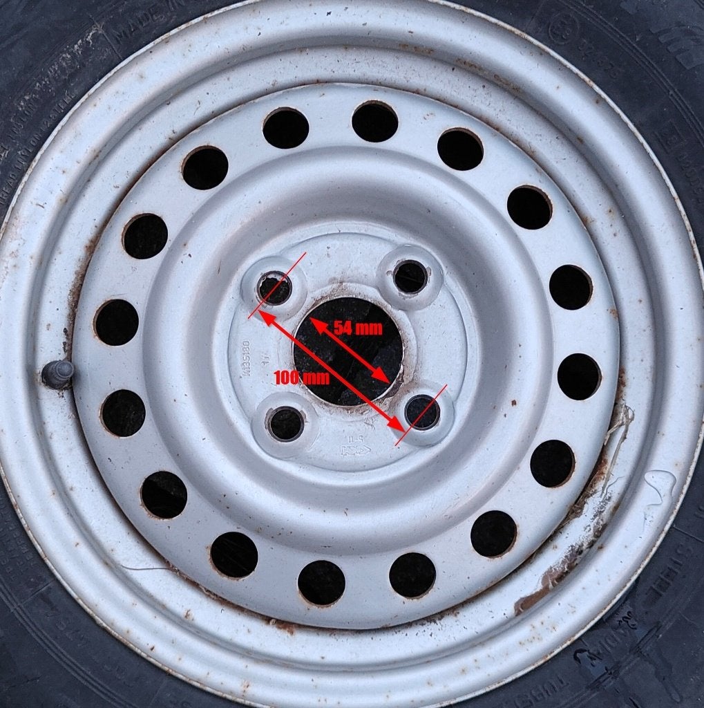 roue de secours pour remorque, Enlèvement, Utilisé