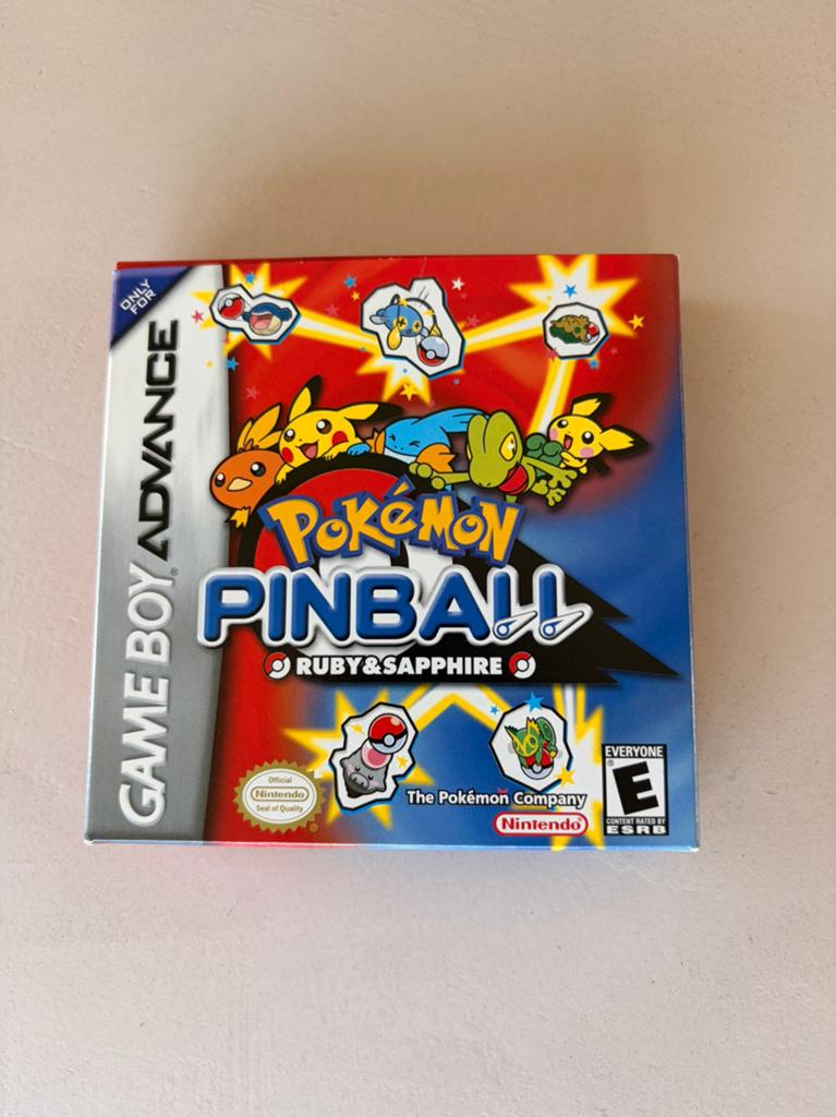 Pokémon Pinball Ruby & Sapphire (GBA), Enlèvement, Comme neuf
