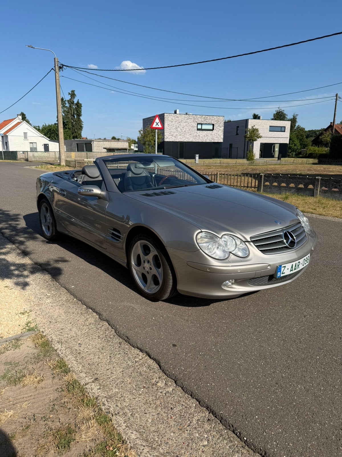Sl, Auto's, Mercedes-Benz, Zwart, Leder, Bedrijf, Onderhoudsboekje