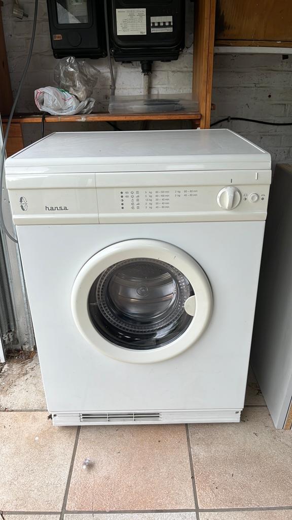 Hansa droogkast, Elektronische apparatuur, Droogkasten, Ophalen, Gebruikt, Luchtafvoer, 4 tot 6 kg
