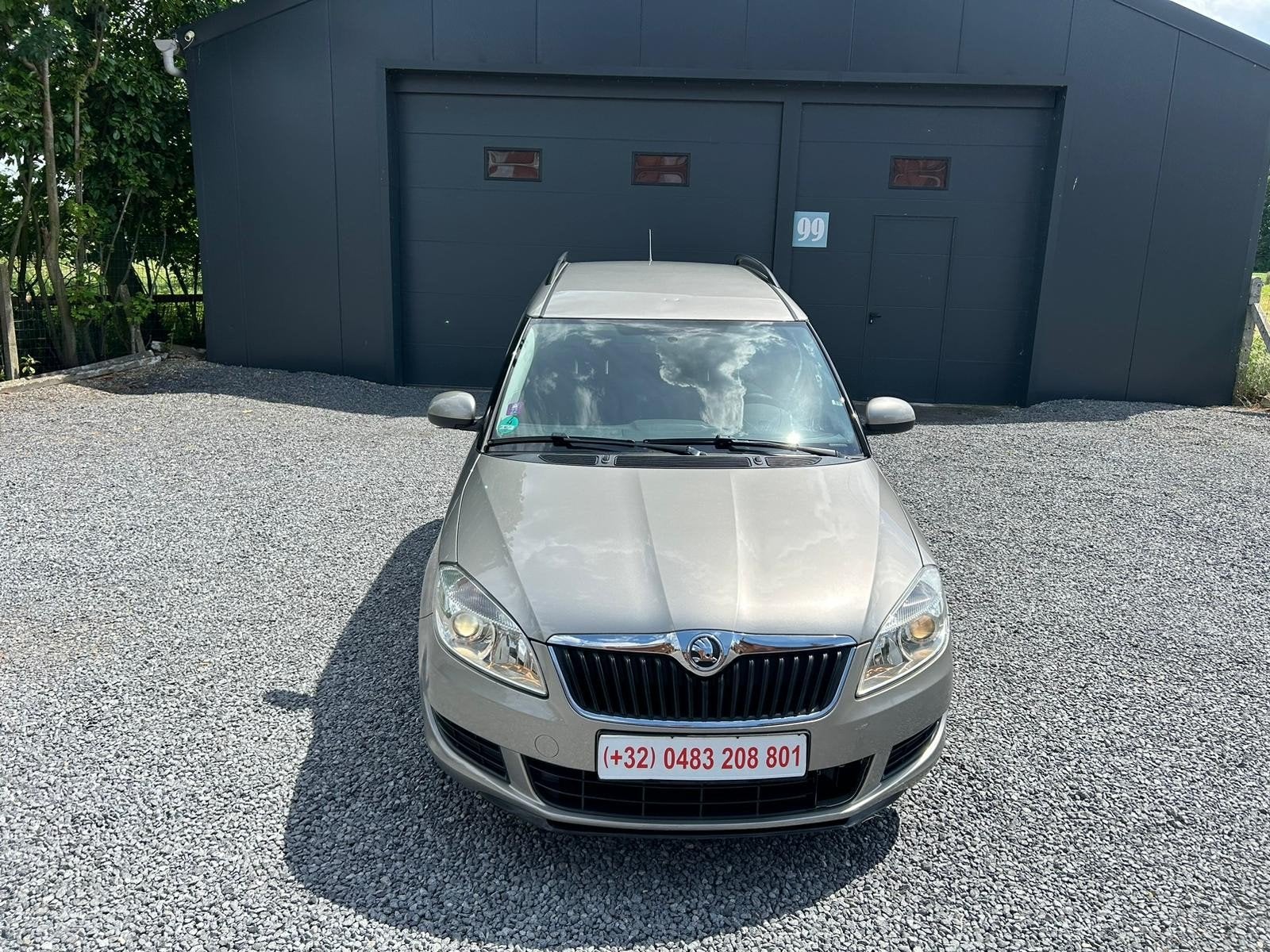 Skoda Roomster 1.2TSI CLIM 2013 1erMAIN Sièges chauffants, Auto's, Skoda, Automaat, Zetelverwarming, Roomster, Bedrijf
