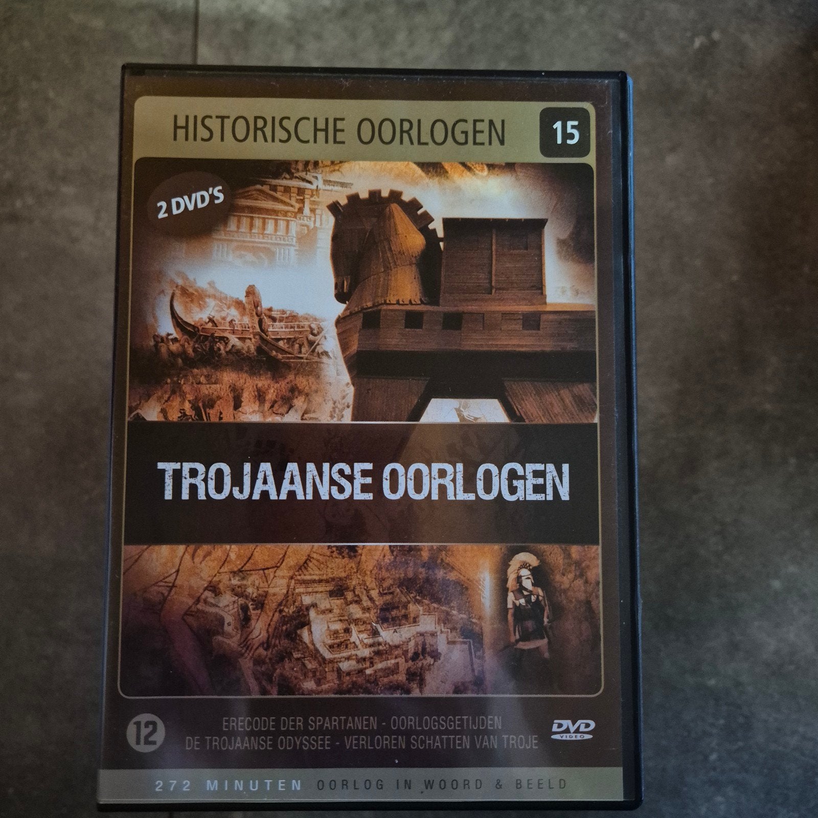 15 delige collectie dvd's Historische oorlogen, Enlèvement ou Envoi, Comme neuf, Guerre ou Policier