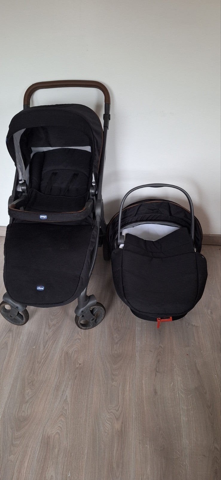 Poussette Trio Chicco Best Friend - Complet (Landau, Cozy, A, Enfants & Bébés, Enlèvement, Poussette