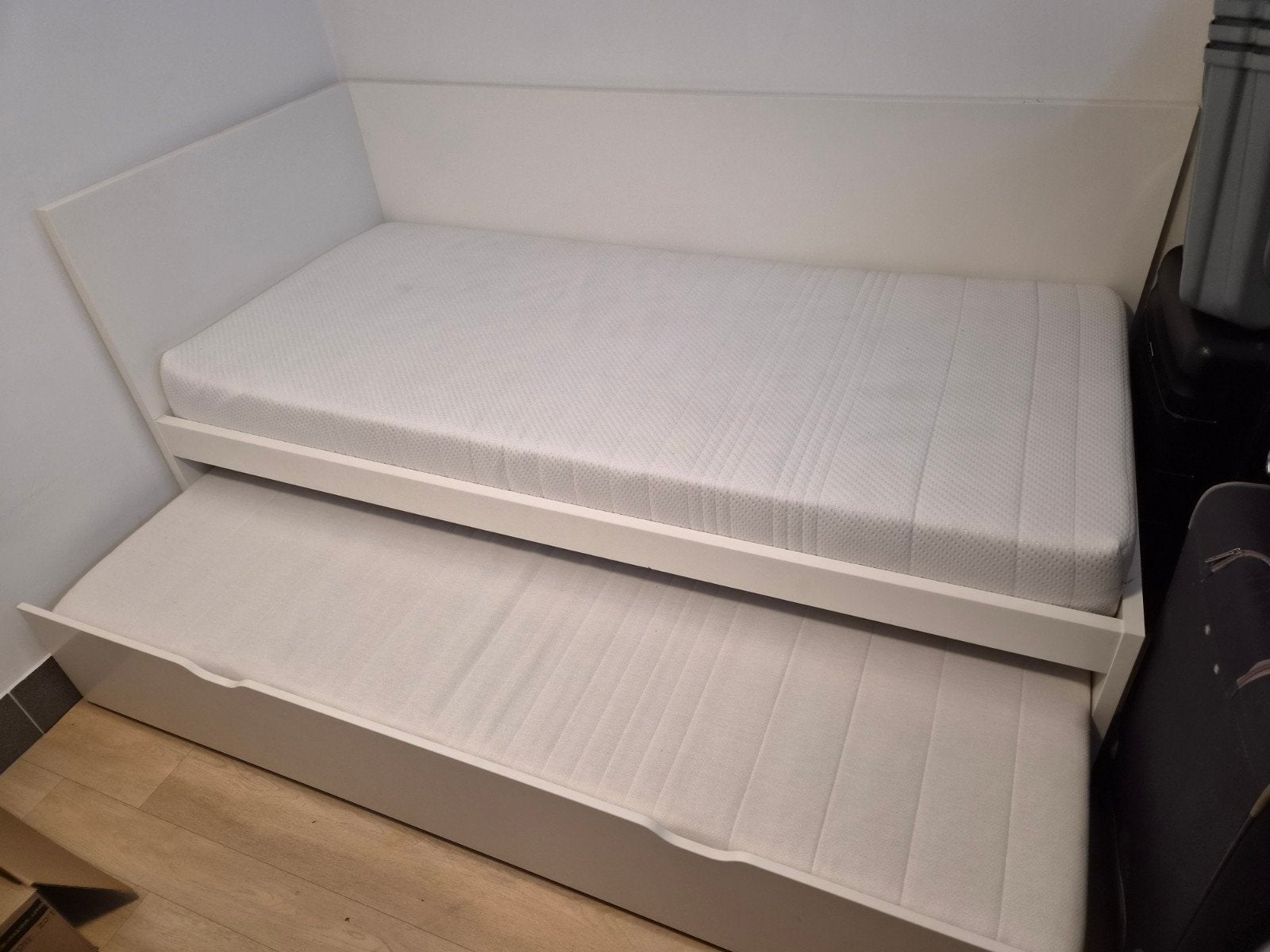 dubbele Ikea bed 90200
90200, Huis en Inrichting, Ophalen, 90 cm, Eenpersoons, Zo goed als nieuw
