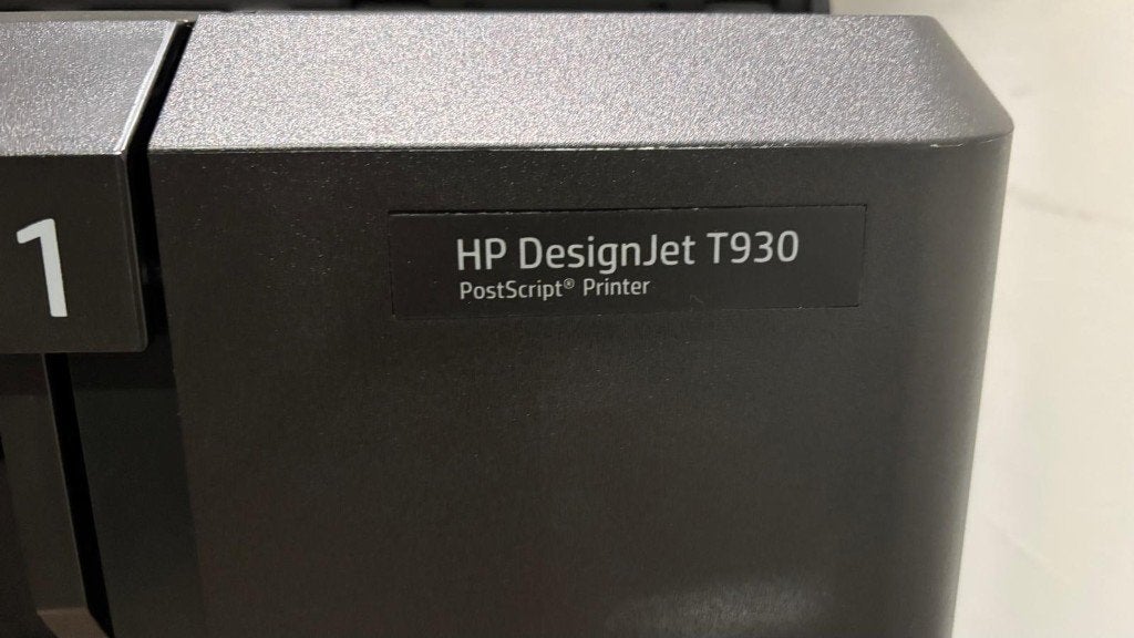 HP DesignJet T930 Post script A0 plotter, Computers en Software, Ophalen, Gebruikt, Printer, Inkjetprinter