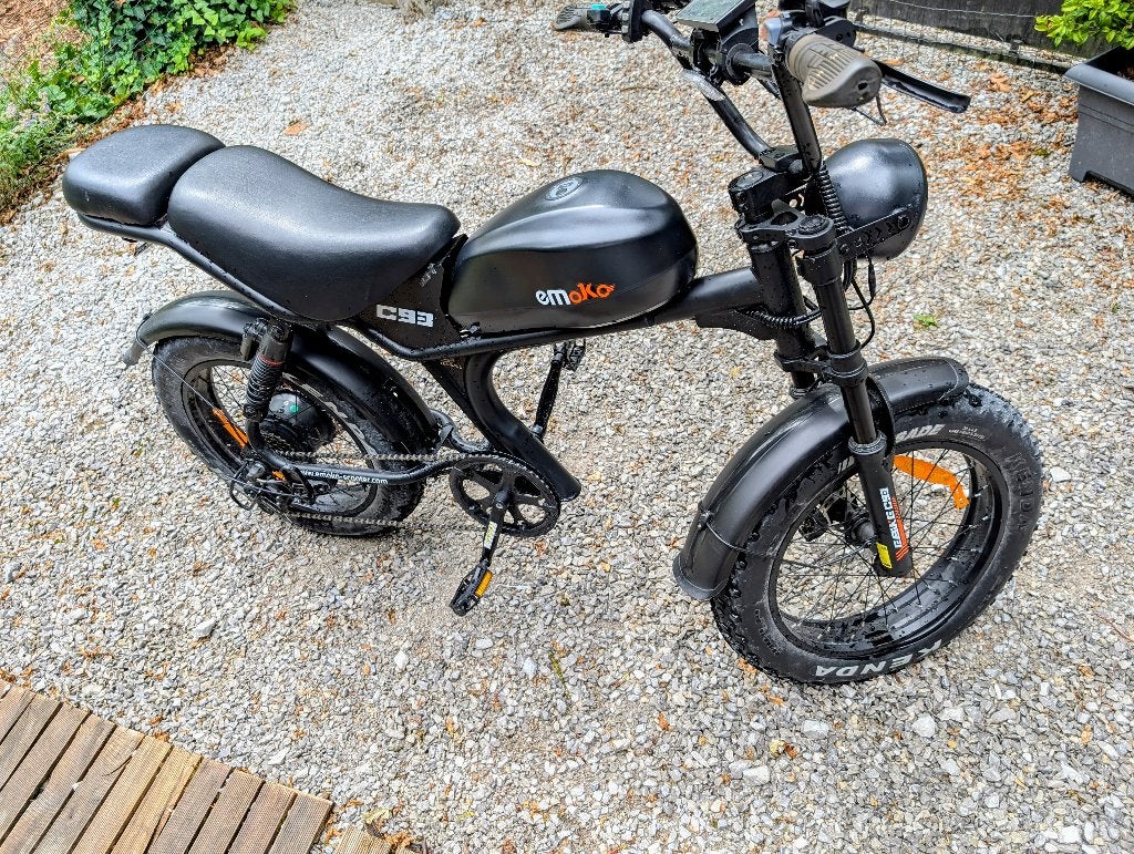 C93 EMOKO, 59 cm ou plus, Enlèvement, Comme neuf, 30 à 50 km par batterie