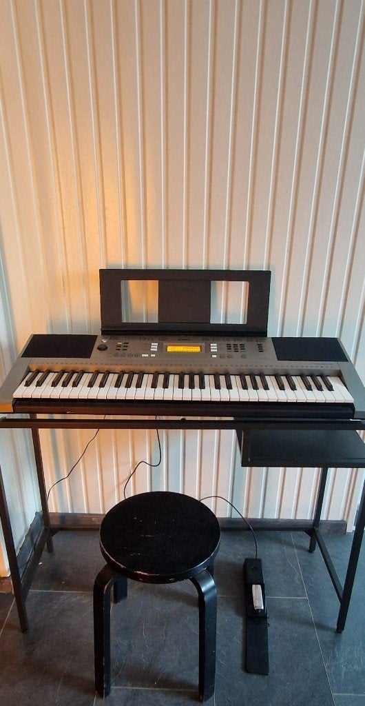 Yamaha PSR-353 keyboard + Roland DP-10 pedaal, Musique & Instruments, Claviers, Enlèvement, Utilisé, 61 touches, Roland