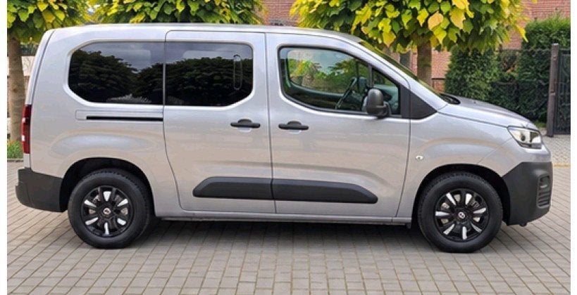 Citroën Berlingo xl dubbele cabine, Auto's, Euro 6, Berlingo, Grijs, Particulier